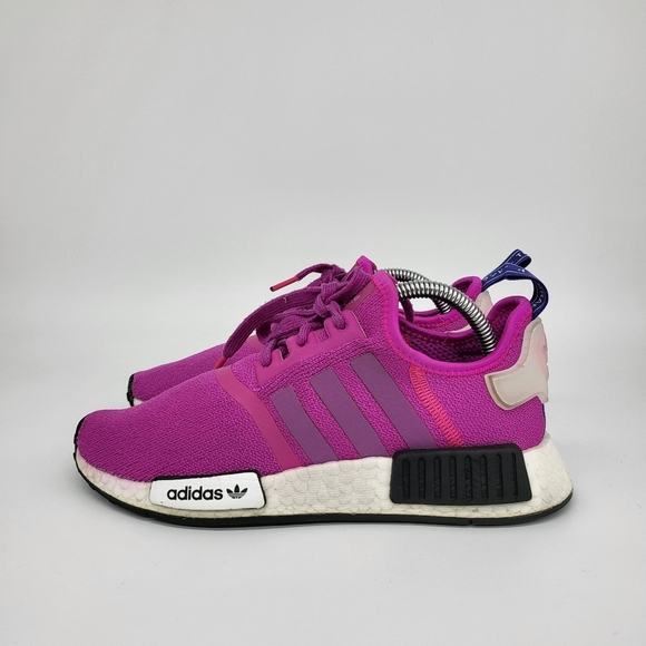 adidas NMD_R1 Vivid Pink Women's Running Shoes Size 6 - Picture 1 of 8